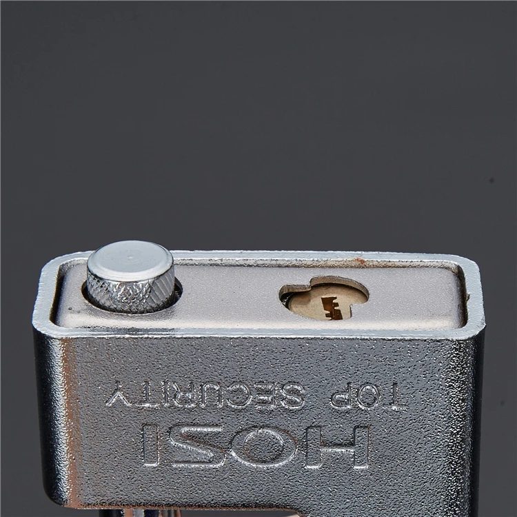 
93mm Long Shackle Yiwu Padlock Colorful Iron Padlock Laser Logo Cute Padlock For Key Security Factory Industry 