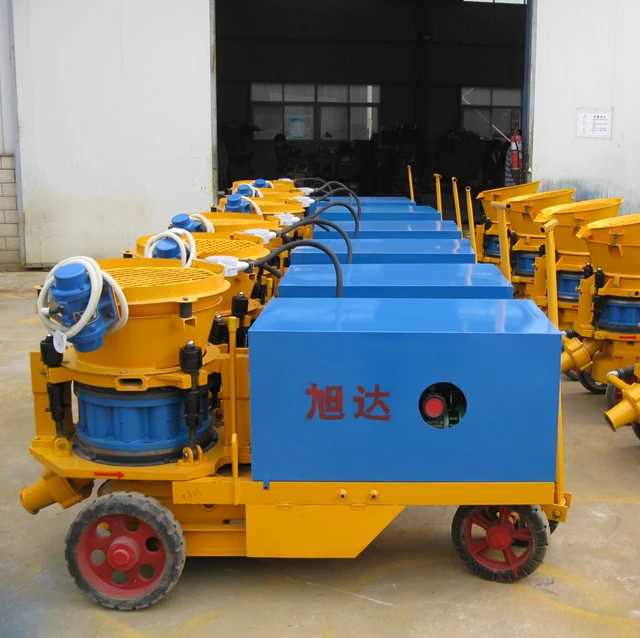 
7m3/h 220v Wet Sprayed Concrete Diesel Machine Swimming Pool Shotcrete 