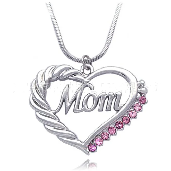 

Mother's Day gift hollow-out MOM Snake Bone Chain Lady necklace Gift wholesale, Gold ,silver
