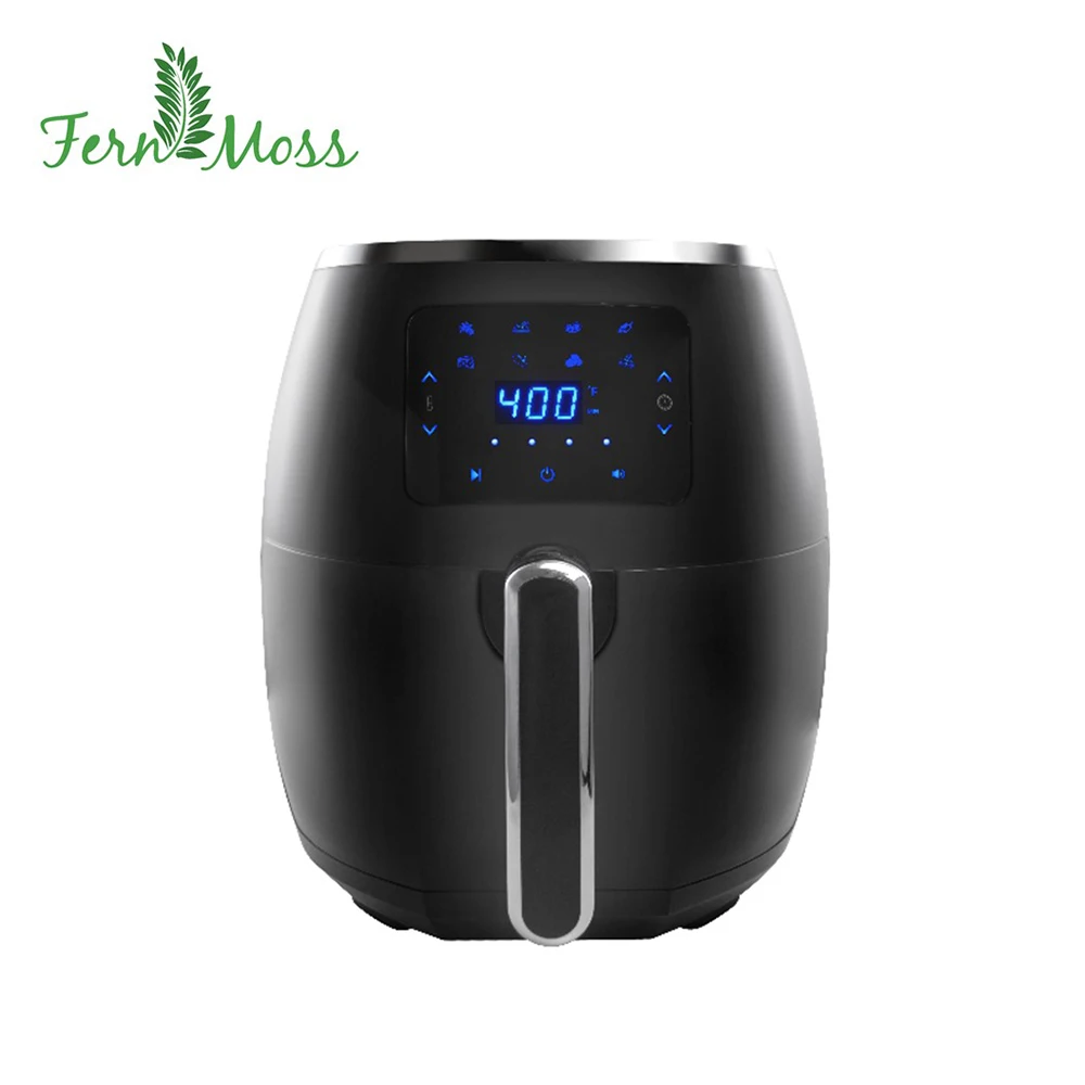 
Digital air fryer 5.5L double pot capacity with rapid air technology 1800W airfryers 