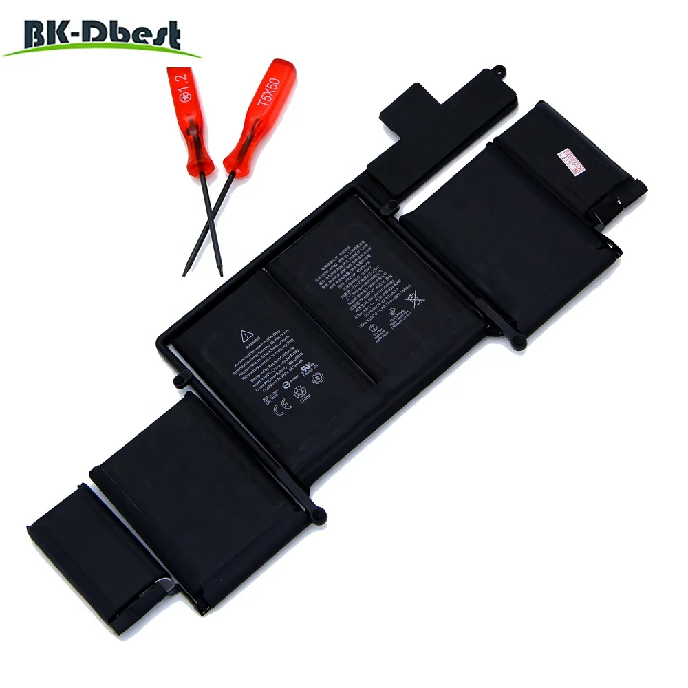 

BK-Dbest wholesale laptop battery for macbook retinal series A1582 A1502 for MacBook 13'' 2015, Black