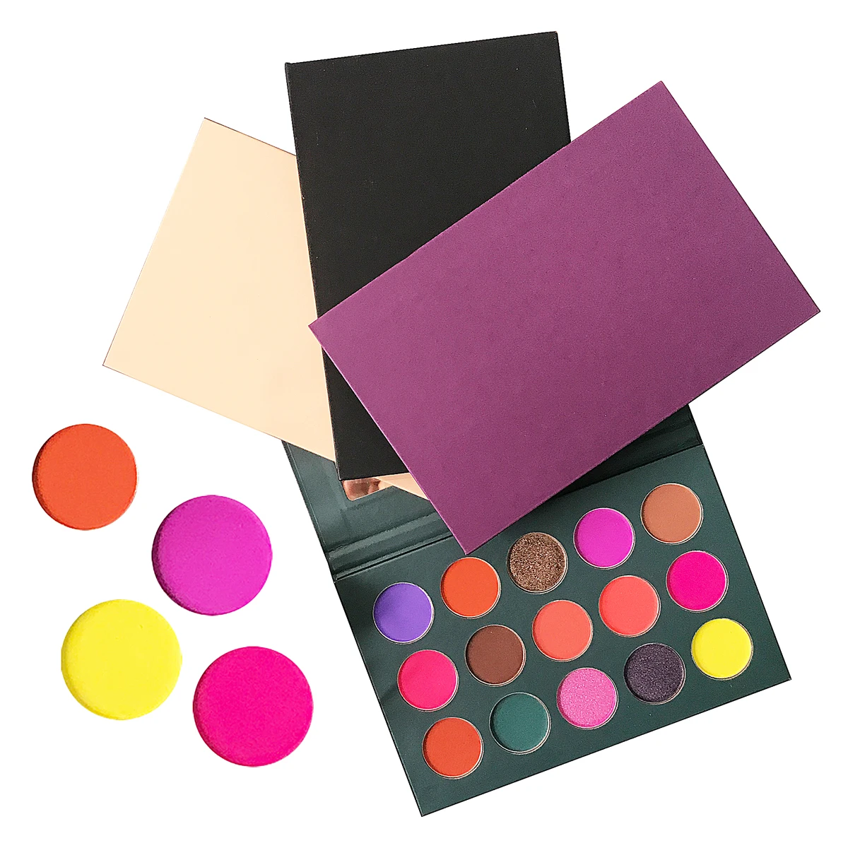 

Diy High Pigment Colors Makeup Eyeshadow Palette Custom Waterproof Eye Shadow