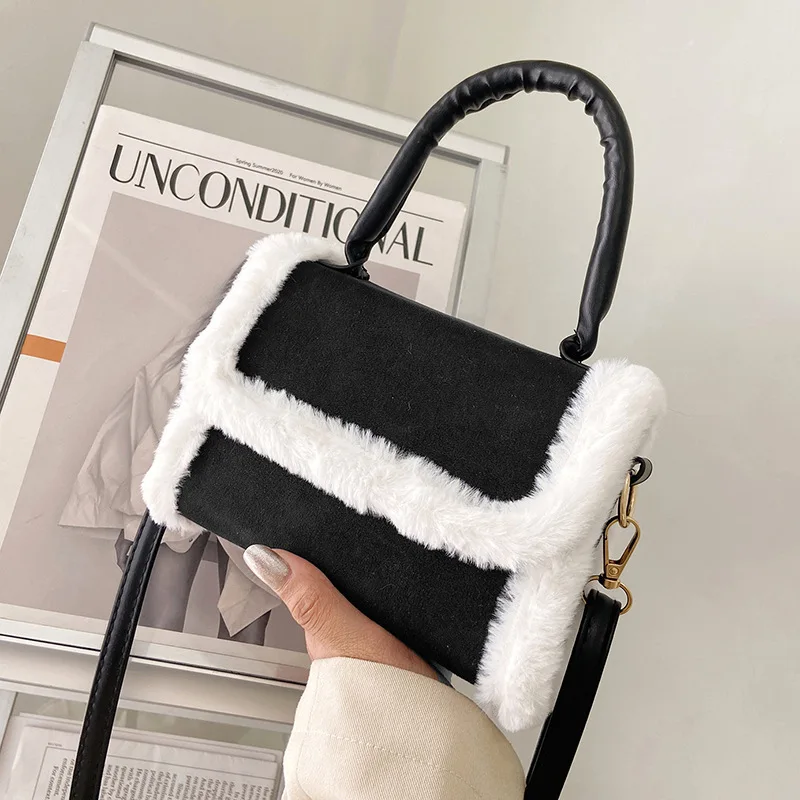 

Autumn and winter new fashion style goddess suede messenger bag