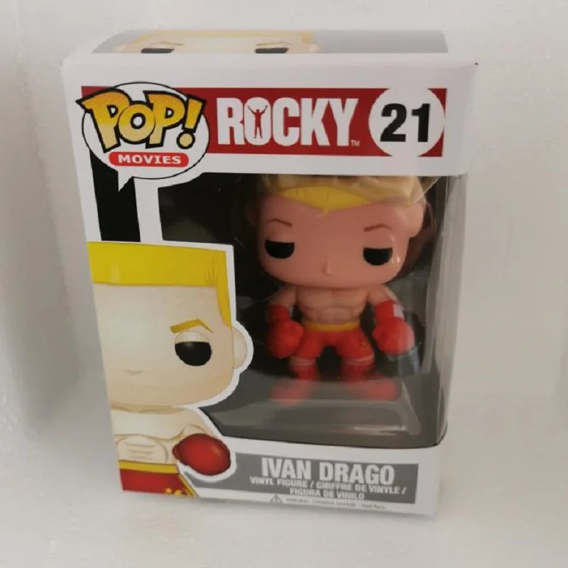 Funko Pop ROCKY #21 Ivan Drago Vinyl-Action Figure Collection Model Toy for Kids 