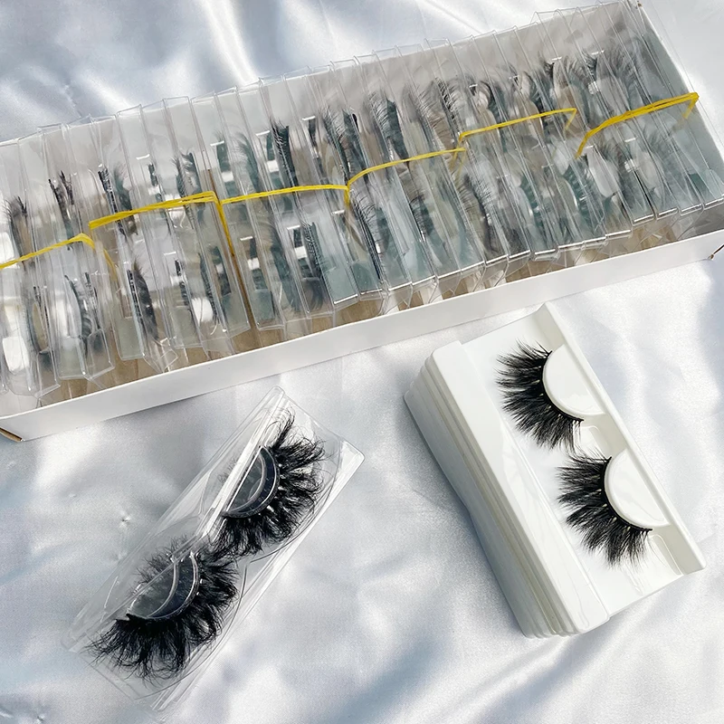 

Free sample wholesale mink eyelash natural full strip lashes custom lash case boxes 3d silk eyelashes vendor
