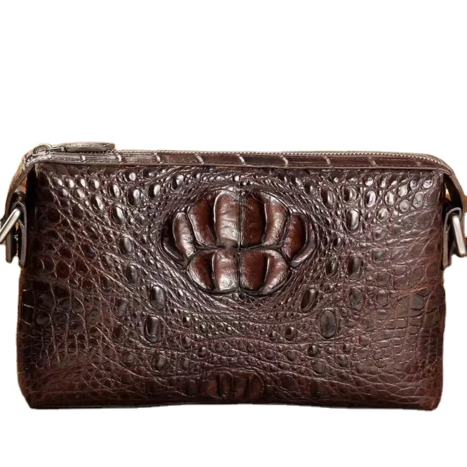 

2021 fancy design genuine crocodile leather fashion women and men wallet
