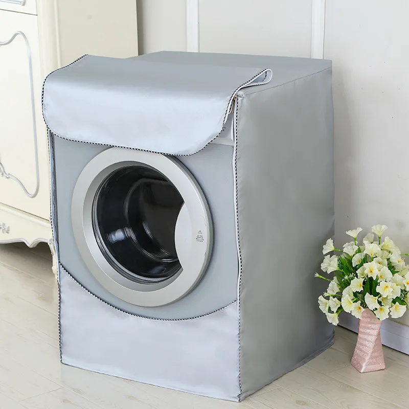 

Waterproof Dustproof Washer Dryer Cover Washing Machine Cover For Front-loading Machine