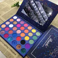 

35 kleur Professional Oogschaduw Palette Cosmetics Matte Powder Palette Shimmer Set Gemakkelijk Om Make-Up Aanbrengen