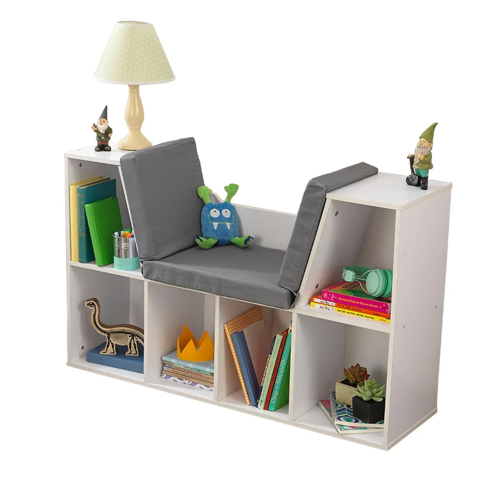 Best Seller Wooden Mdf Wood Kids Children Bookshelf Bookcase Book Shelf