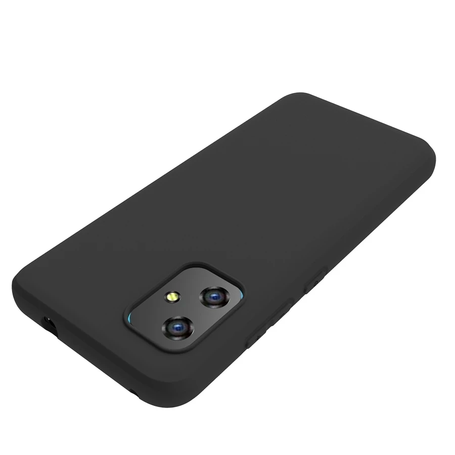 

Mobile Accessories Black Matte Soft TPU Silicone Rubber Skin Back Cover For ASUS Zenfone 8 ZS590KS Case, As picture shows