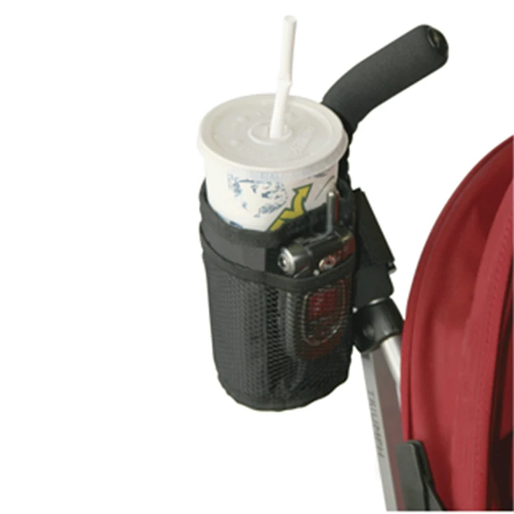 

Stroller Cup Holder Baby Bottle Holders Insulated Thermal Cup Drink Case Bag Pouch for Universal Baby Stroller, As photo