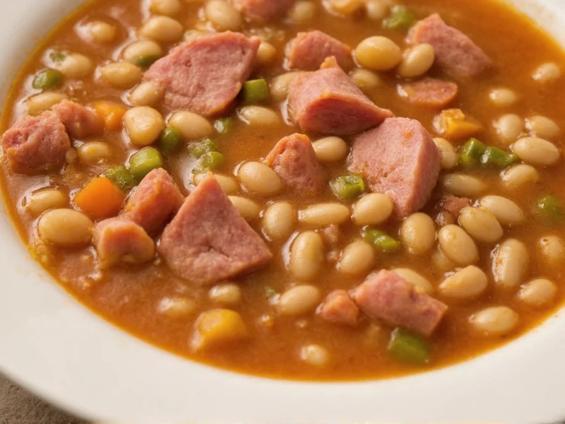 Perfect Crock Pot Ham and Bean Soup Recipe | Easy Slow Cooker Meal