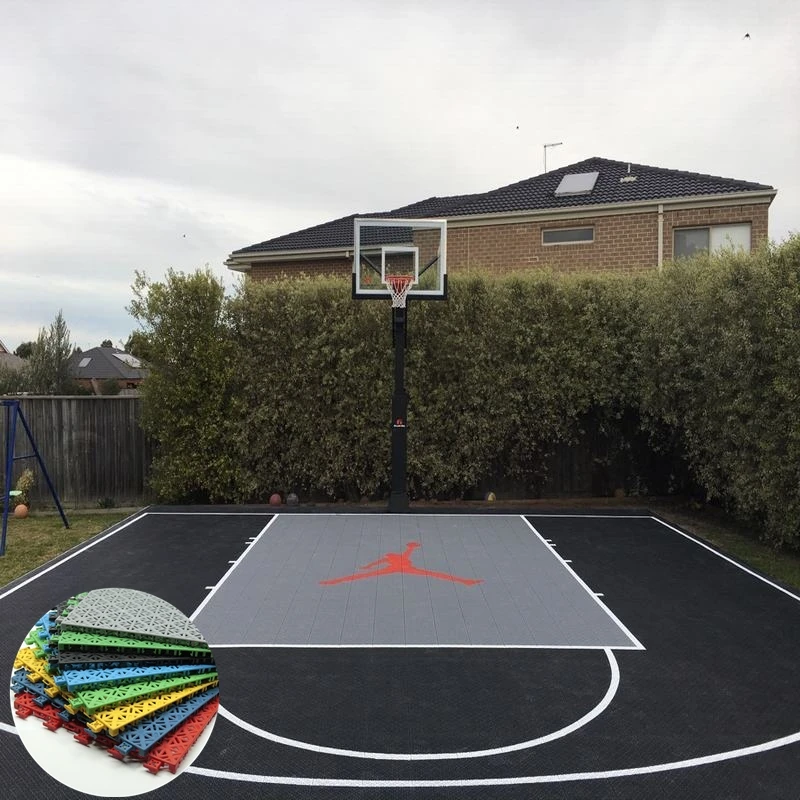 

Interlocking flooring tiles basketball flooring pp mat manufacturer sports court