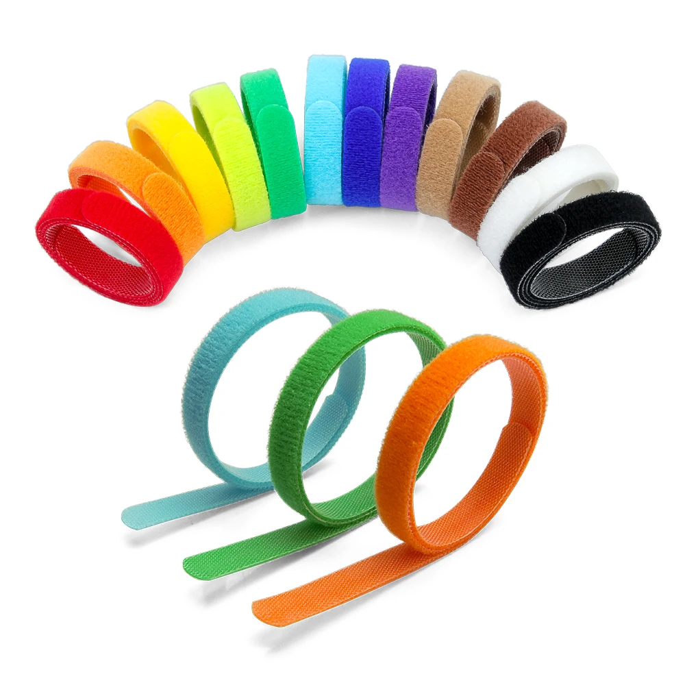 

Comfortable pet dog collar whelp ID bands soft hook loop pet collar bands