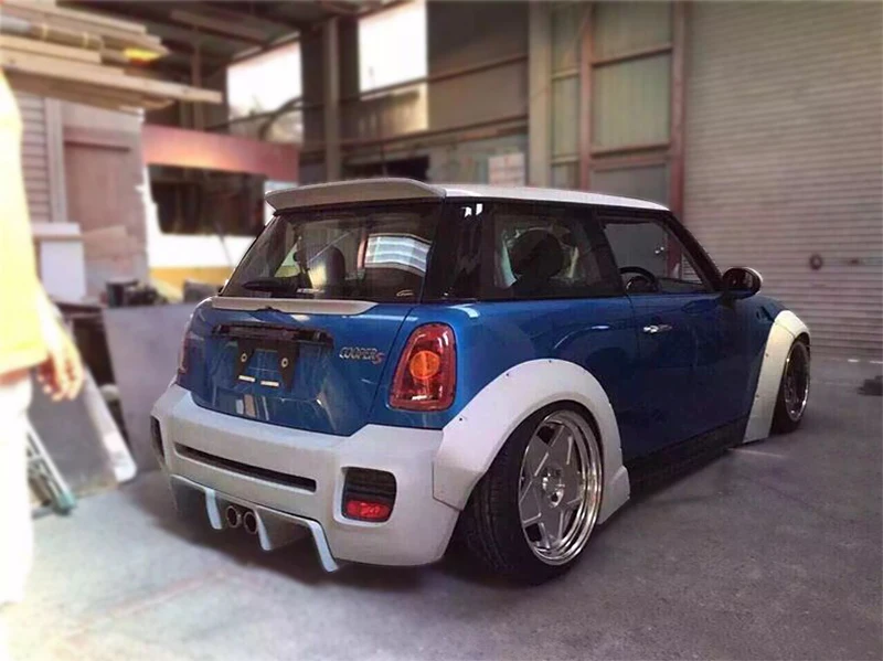 Para R56 Mini Cooper S Lb Completo De Estilo Más Amplia Kits De Cuerpo ...