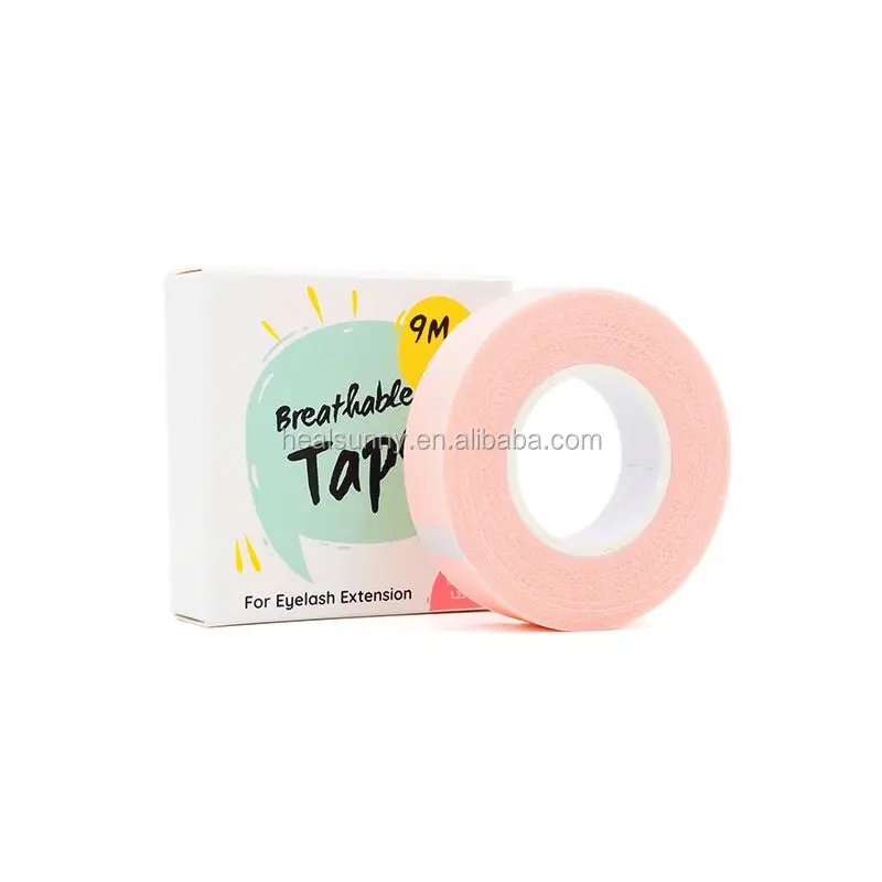 

Custom Lash Tape Eyelash Tape Separation Upper and Under Eyelashes Non-woven Tape Paste, Pink/ green/ white