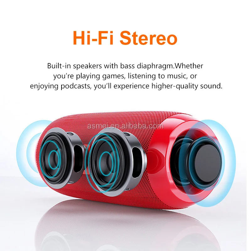 TG117 Mini BT Speaker Portable Wireless With TF card and FM Radio For Mobile Phone PK Loudspeaker TG113 - ANKUX.COM