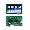 5 inch TFT LCD Display Module with Driver + CPU + Program + Touch Screen + RS232