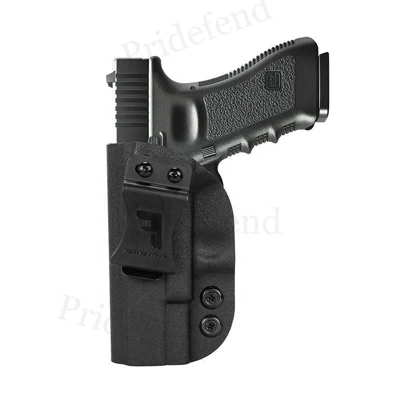 

Pistol Gun Holster Compatible with Glock 19, 17, 26, 32, 44, 45 Concealed Carry Holster IWB KYDEX Holster, Black
