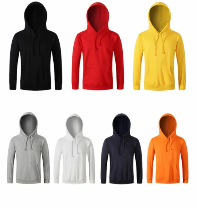 High Quality 100% Cotton Pullover Warm Wholesale Men Custom Hoodies