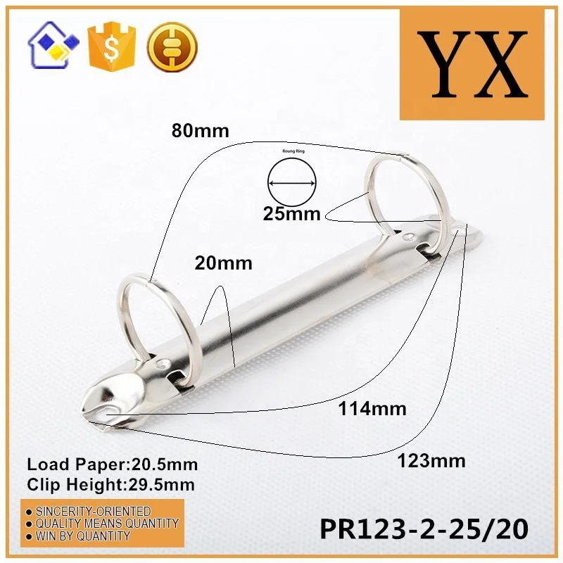 
O rings paper folder metal ring binder accessories for folder 