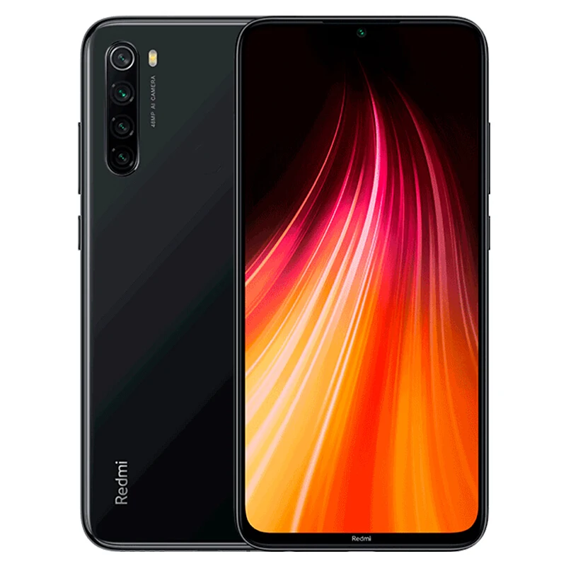 

Xiaomi Redmi Note 8 6GB 128GB Mobile Phone 6.53 inch Waterdrop Notch Screen 64MP AI Qual Photos MIUI 10 Note 8 Redmi, Gold,black,blue