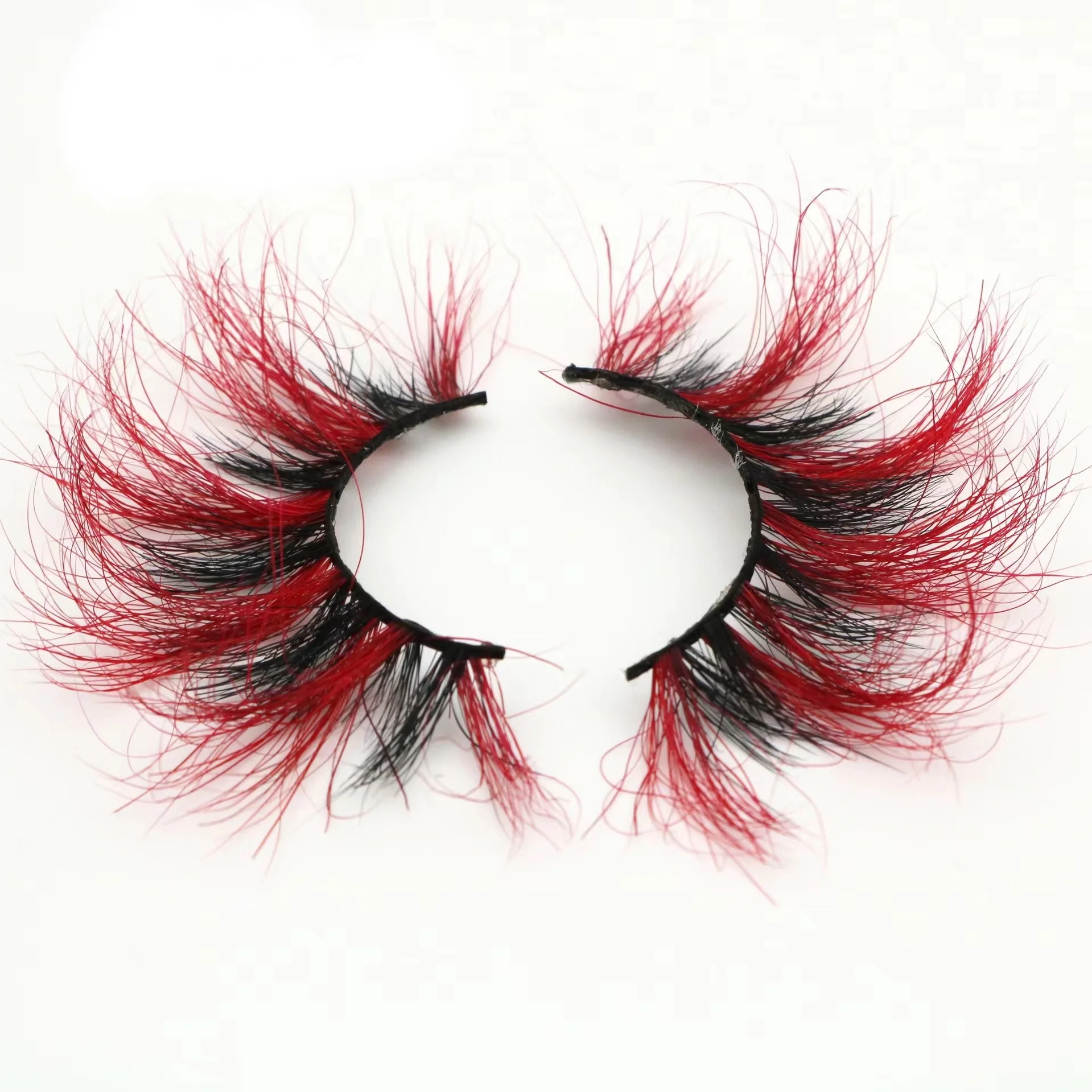 

Handmade Fluffy 3D Mink Lashes Color False Lashes, Colors