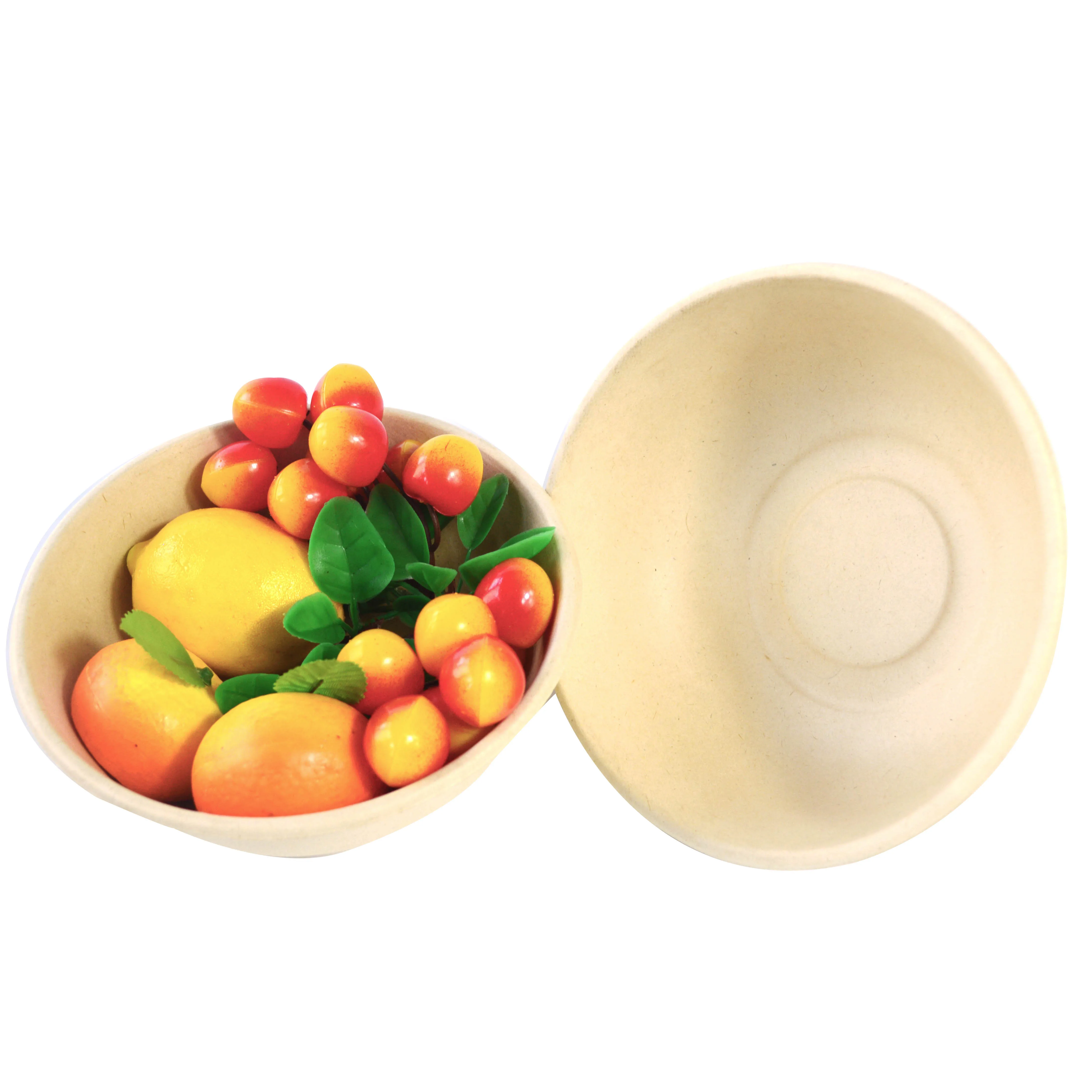 

Eco Friendly Disposable Modern Sugarcane Bagasse Customization Paper Dessert Bowls
