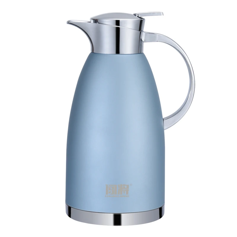 

Amazon Hot Selling Vacuum Iusulated Thermos Tea Coffee Pot 304 Stainless Steel Vacuum Insulation Keep Warmflask, Colors