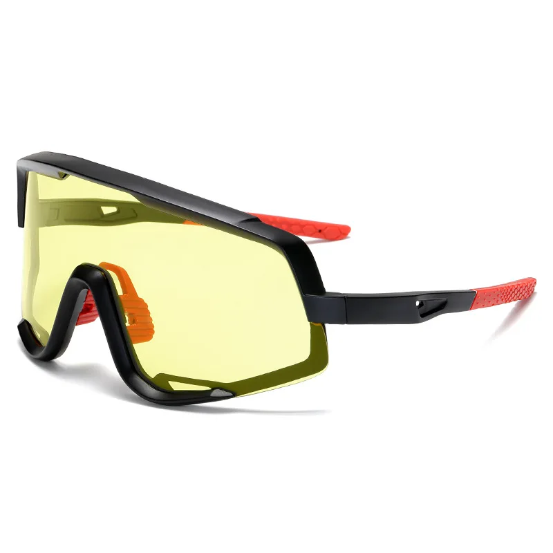 

Oversized Popular Beach Cycling Polarized Glasses Sun Shade Driving Mens Square Bike Sunglasses