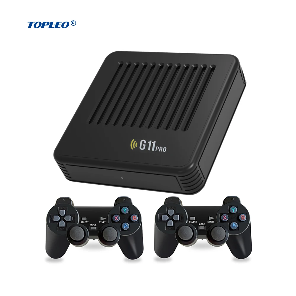 

Topleo tv box 4k boxing game box machine classic g11 pro tv box video game consoles