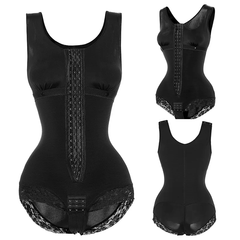 

Hot Selling Compression Waist Trainer Waist Body Shaper for Women Slimming Black Quantity Corset, Custom color