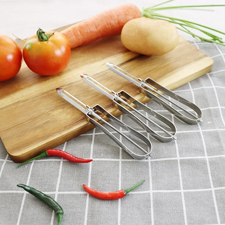 

Kitchen Vegetable Peeler Stainless Steel Rotary Peeler For Vegetable And Carrot Fruit