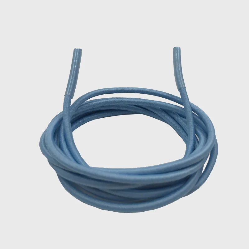 

Weiou Round Elastic Shoelaces with Custom Logo Fashion Shoestring for Sneakers, Black,red,grey,blue,support custom color