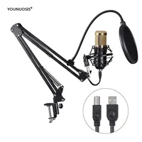 

YOUNUOSIS bm800 usb microphone Laptop chat sing game condenser microphone mic