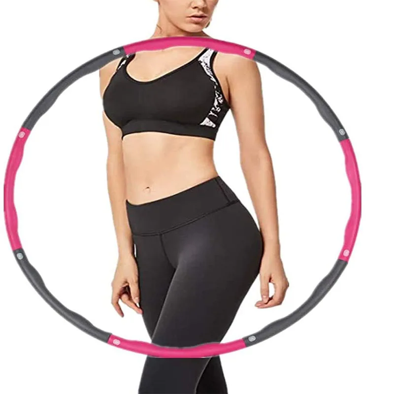 

8 Section Detachable Hoola Slimming Hoop Exercise Equipment Hoops For Weight Loss