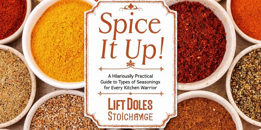 Infographic showing the difference between herbs, spices, and blends