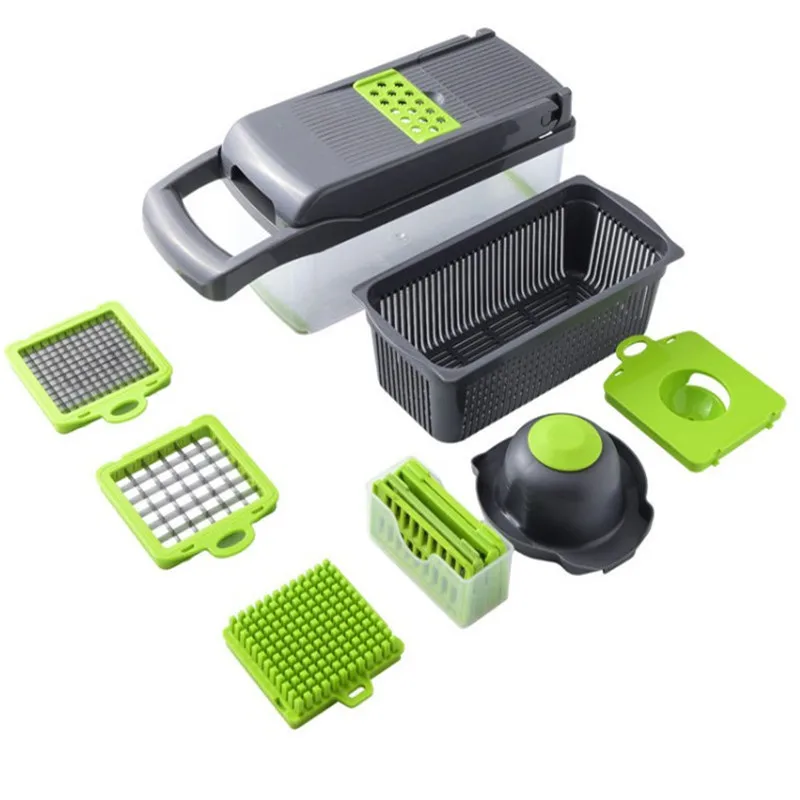 

Vegetable Cutter Steel Blade Potato Slicer Fruit Peeler Dicing Blades Carrot Cheese Grater Chopper Kitchen Gadgets