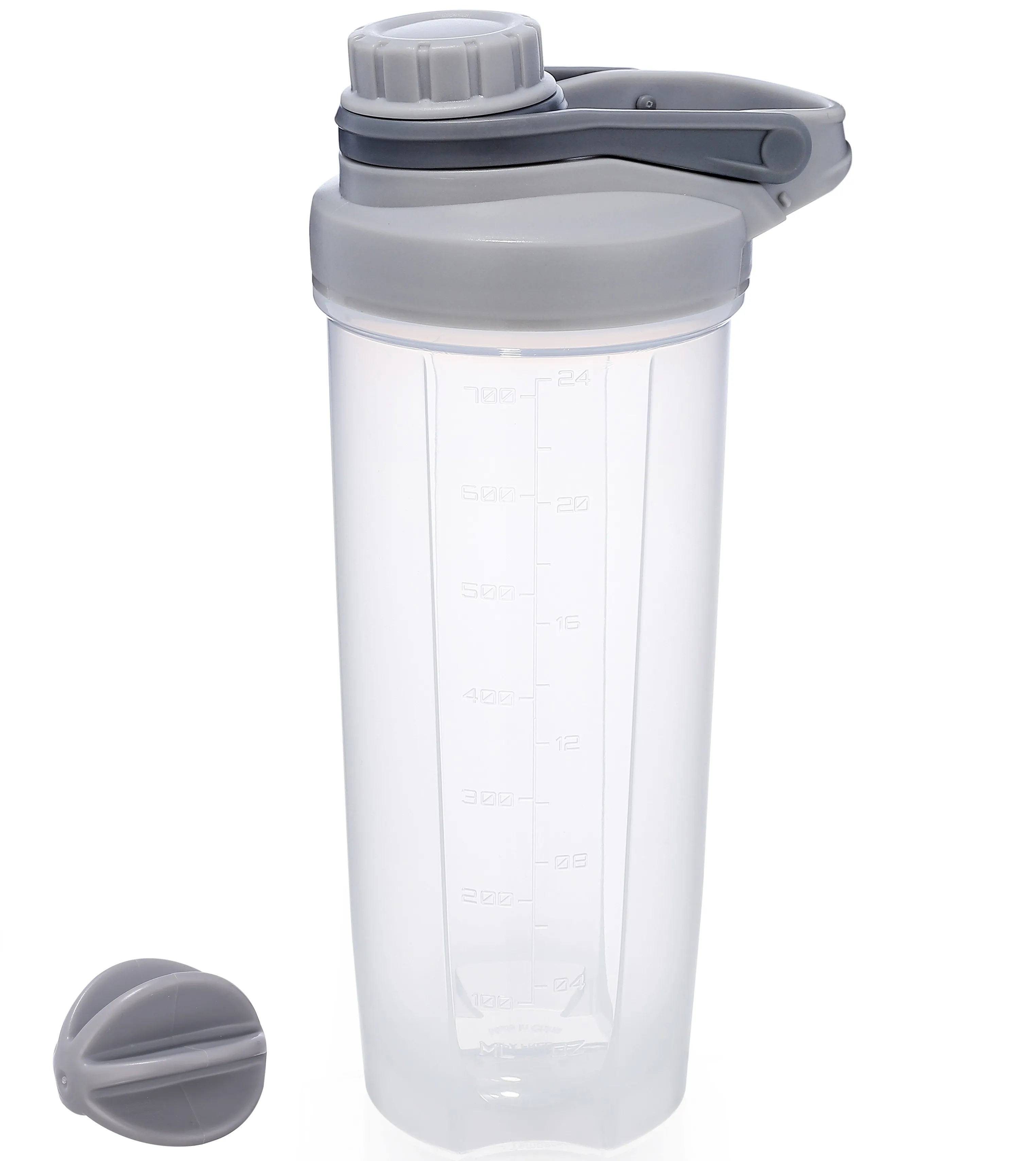 

BPA Free 700 ml Protein Shaker Bottles, Portable gym shaker bottle