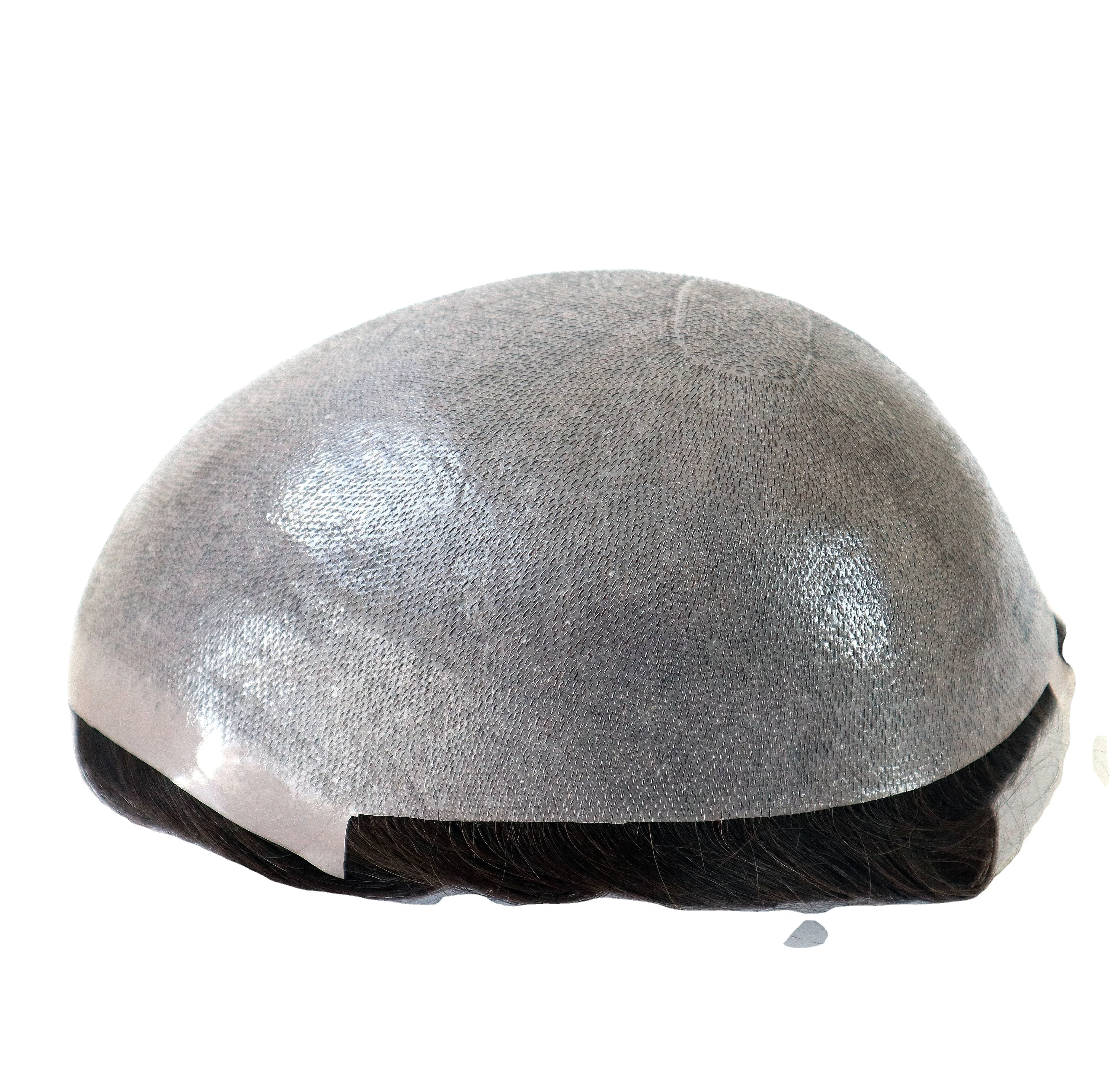 

Stock Mirage Invisible Hairline Human Hair BIO ToupeeHair Patch for Men