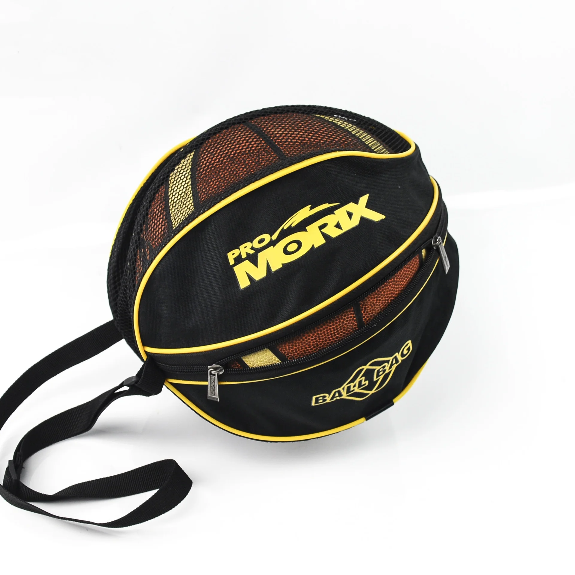 

Amazon Hot Selling Ball Bag High Quality Wholesale Custom Logo Mesh Soccer Basket Ball Clutch Bags
