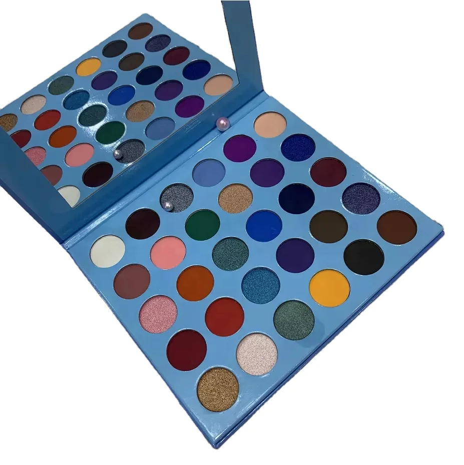 

Beauty cosmetics makeup eye shadow 30 colors palette eyeshadow private label with low MOQ good price eyeshadow