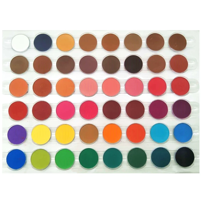 

26mm Eyeshadow Single custom your own brand DIY Eyeshadow Palette, 62 colors
