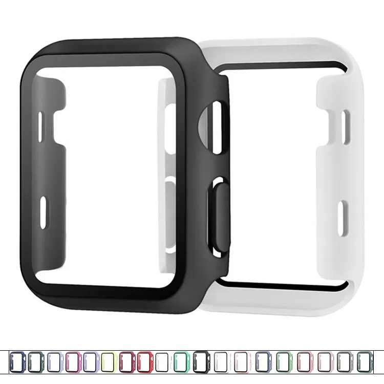 

SKYLET Watch Cover With Screen Protector Case For Apple iWatch 3/4/5/6/SE