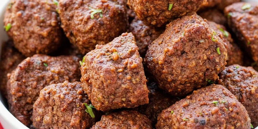 Traditional Swedish köttbullar with sides
