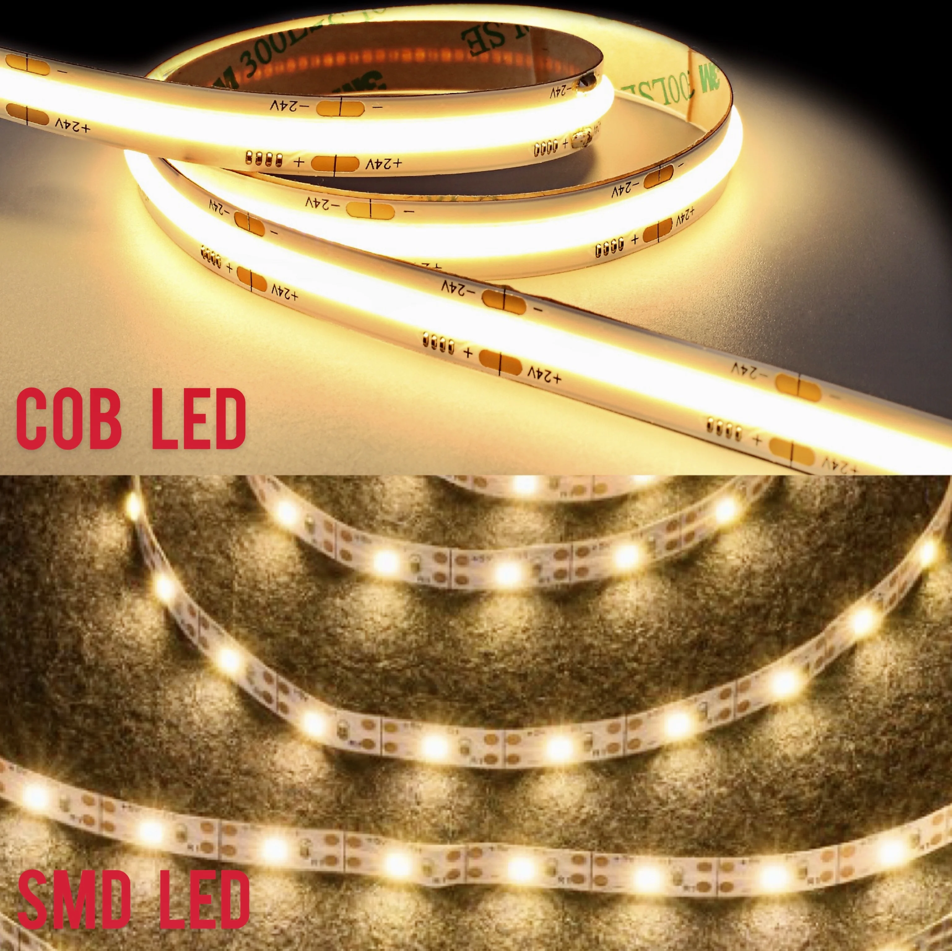 
3000K 378 leds 8mm COB Led Lamp 10W for DIY LED SIGN Light with no luminous 