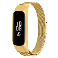 

OULUCCI Stainless Steel Magnet mesh Loop Band For Samsung Galaxy Fit e / SM-R375 Watch Band Wrist Bracelet Straps