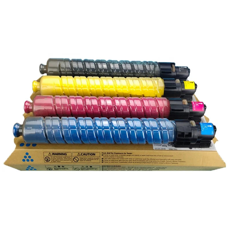 For Ricoh Aficio MPC3001 3501 Color Toner Cartridge Copier Parts MPC3501 MPC3301 Wholesale Compatible
