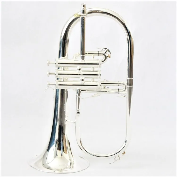 

flugelhorn professional silver plated flugelhorn trumpet top grade flugelhorn