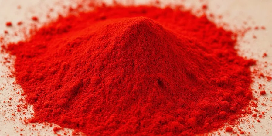 Paprika in a classic spice rack